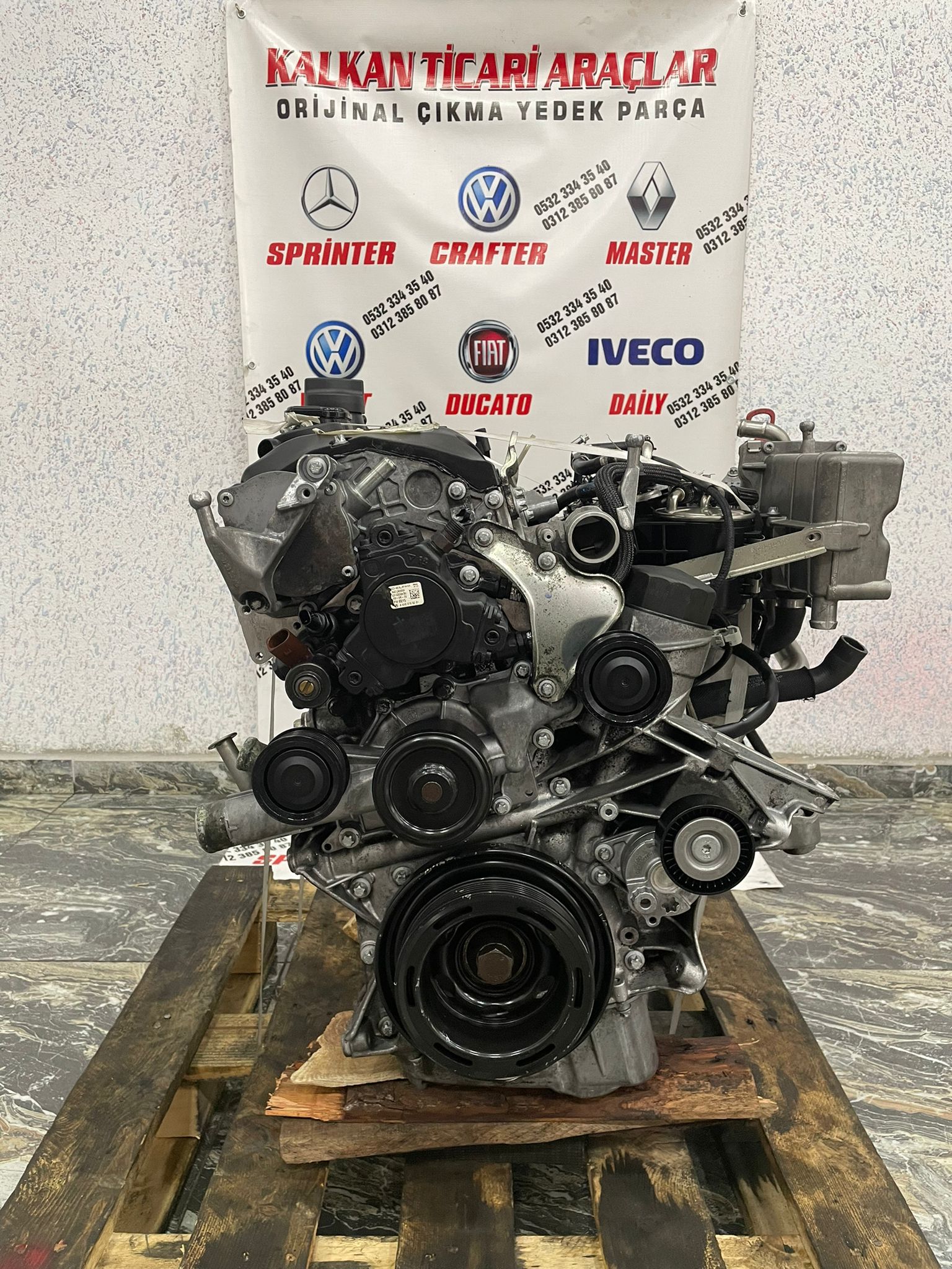 mercedes-sprinter-646-euro-4-komple-motor Mercedes Sprinter 646 Euro 4 Komple Motor