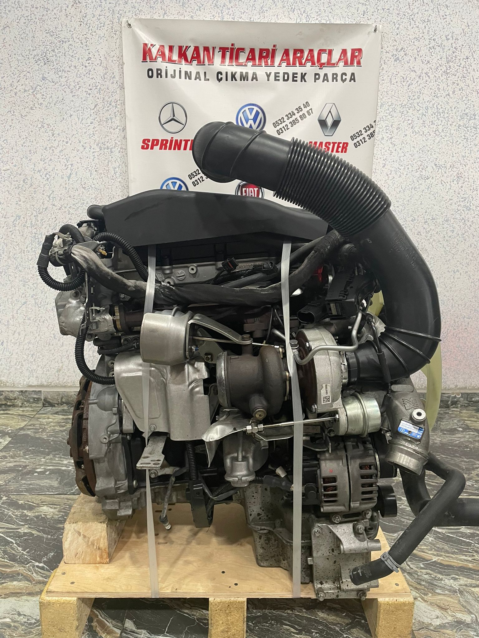 mercedes-sprinter-651-euro-5-komple-motor Mercedes Sprinter 651 Euro 5 Komple Motor
